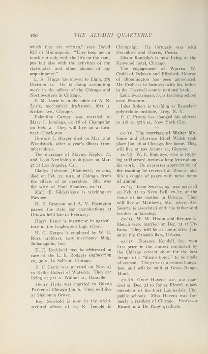 The February 1915 bar examinations: original document image